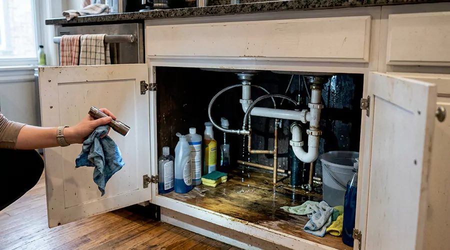 Why Is There a Leak Under My Kitchen Sink