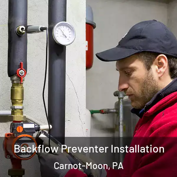  Backflow Preventer Installation Carnot-Moon, PA