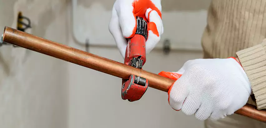 Temporary Copper Pipe Repair Carnot-Moon, PA