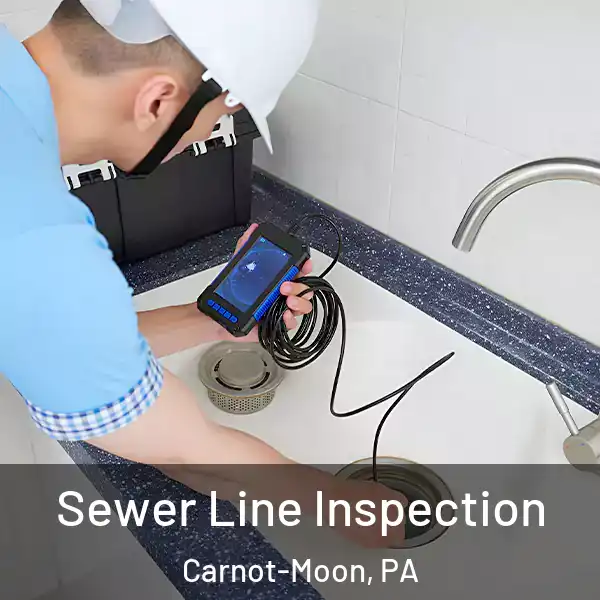  Sewer Line Inspection Carnot-Moon, PA