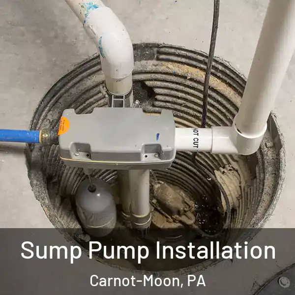  Sump Pump Installation Carnot-Moon, PA