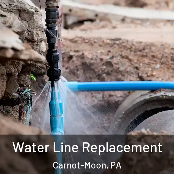  Water Line Replacement Carnot-Moon, PA